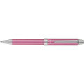 Japan Pilot 2+1 Evolt Multi Ballpoint Pen - 0.7mm Herringbone Pink - 2