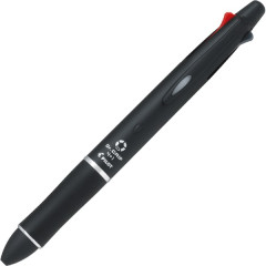 Japan Pilot Dr. Grip 4+1 Multi Ballpoint Pen & Mechanical Pencil - 0.7mm Black