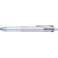Japan Pilot Dr. Grip 4+1 Multi Ballpoint Pen - 0.7mm Silver - 3