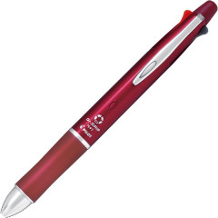 Japan Pilot Dr. Grip 4+1 Multi Ballpoint Pen - 0.7mm Bordeaux