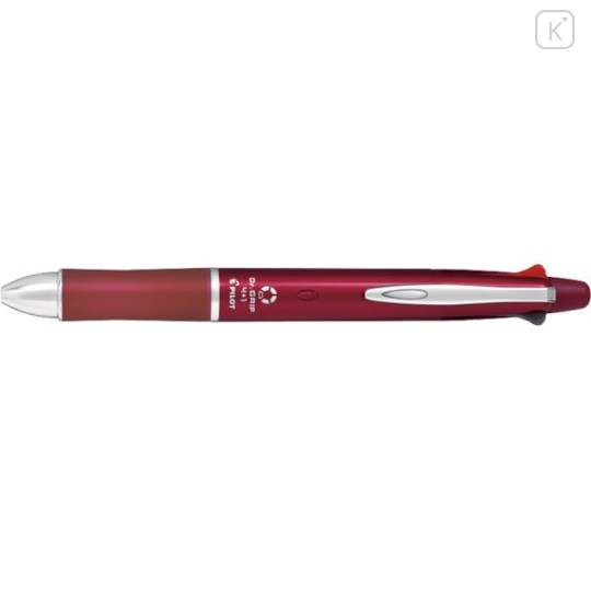 Japan Pilot Dr. Grip 4+1 Multi Ballpoint Pen - 0.7mm Bordeaux - 2