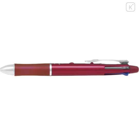 Japan Pilot Dr. Grip 4+1 Multi Ballpoint Pen - 0.7mm Bordeaux - 3