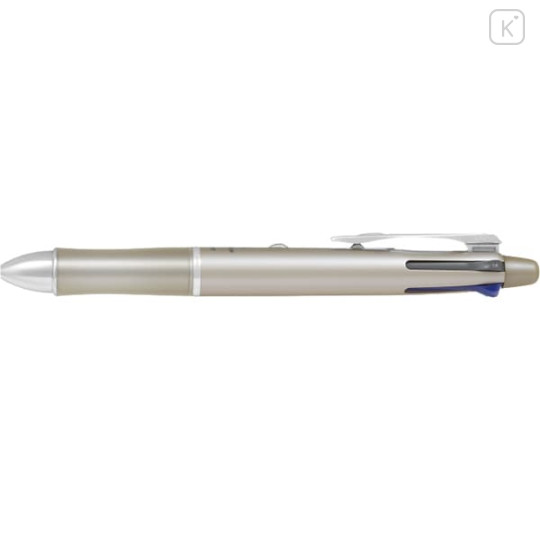 Japan Pilot Dr. Grip 4+1 Multi Ballpoint Pen - 0.7mm Champagne Gold - 3