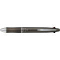 Japan Pilot Dr. Grip 4+1 Multi Ballpoint Pen - 0.5mm Ash Metal Brown - 2