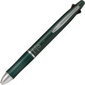 Japan Pilot Dr. Grip 4+1 Multi Ballpoint Pen - 0.5mm Ash Metal Olive - 1