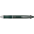 Japan Pilot Dr. Grip 4+1 Multi Ballpoint Pen - 0.5mm Ash Metal Olive - 2
