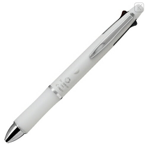 Japan Pilot Dr. Grip 4+1 Multi Ballpoint Pen - 0.5mm Cotton White - 1