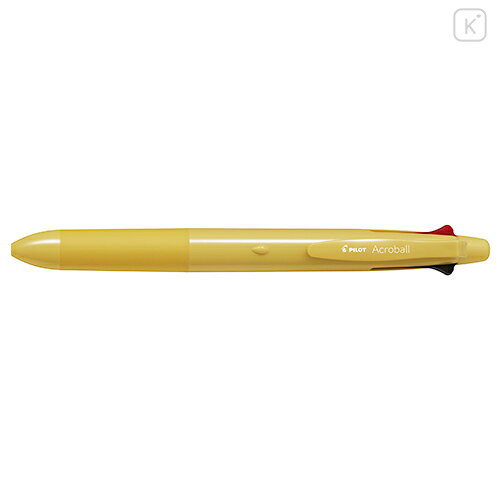 Japan Pilot Acroball 4+1 Multi Ballpoint Pen - 0.5mm Yellow - 1