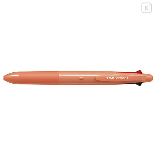 Japan Pilot Acroball 4+1 Multi Ballpoint Pen - 0.5mm Coral Orange - 1