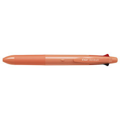Japan Pilot Acroball 4+1 Multi Ballpoint Pen - 0.5mm Coral Orange
