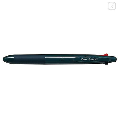 Japan Pilot Acroball 4+1 Multi Ballpoint Pen - 0.5mm Deep Green - 1