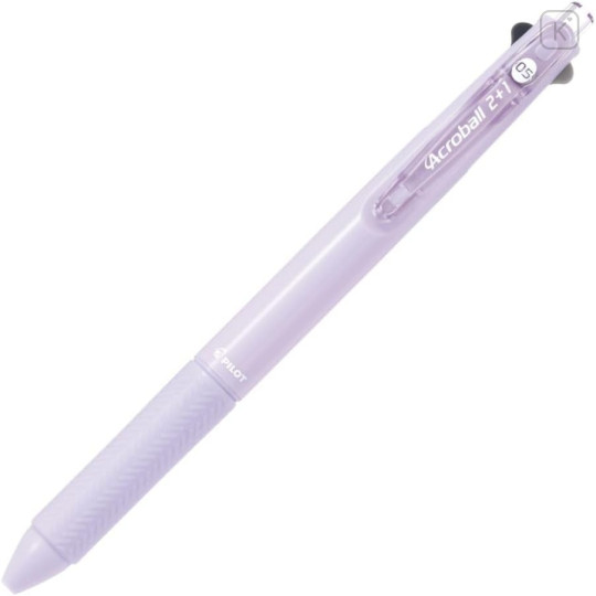 Japan Pilot Acroball 2+1 Multi Ballpoint Pen - 0.5mm Lavender - 1