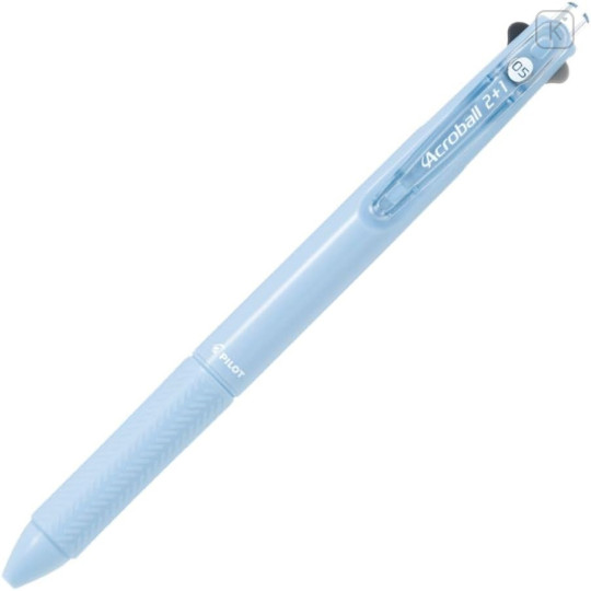 Japan Pilot Acroball 2+1 Multi Ballpoint Pen - 0.5mm Light Blue - 1