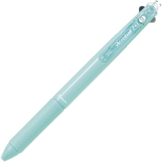 Japan Pilot Acroball 2+1 Multi Ballpoint Pen - 0.5mm Mint Green - 1