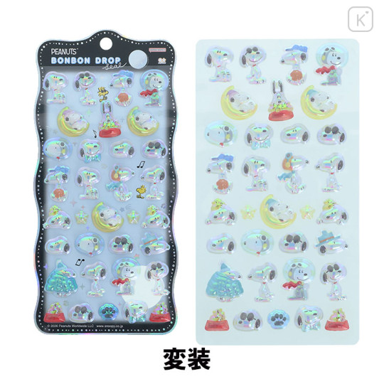 Japan Peanuts Bonbon Drop Seal 3D Sticker - Snoopy : Disguise - 1
