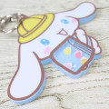 Japan Sanrio Shaker Acrylic Keychain - Cinnamoroll : School Backpack - 3