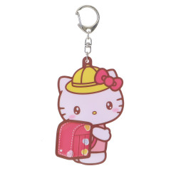 Japan Sanrio Shaker Acrylic Keychain - Hello Kitty : School Backpack