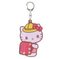 Japan Sanrio Shaker Acrylic Keychain - Hello Kitty : School Backpack - 1