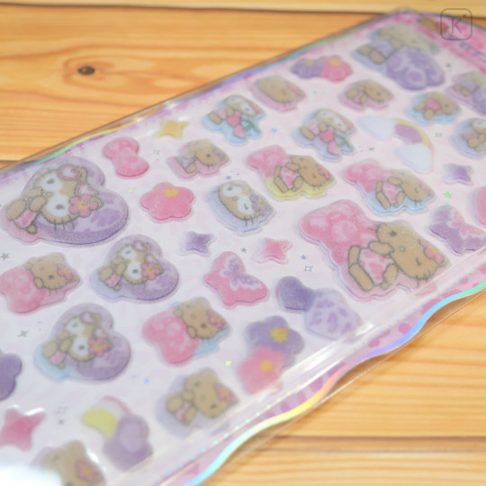 Japan Sanrio Cotton Puffy Seal - Hello Kitty : Leopard - 2