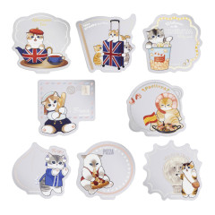 Japan Mofusand Trading Acrylic Mirror Sticker Box Set - Mofumofu Journey