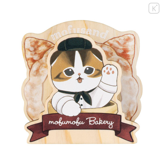 Japan Mofusand Trading Wood Clip Box Set - Mofumofu Bakery - 3