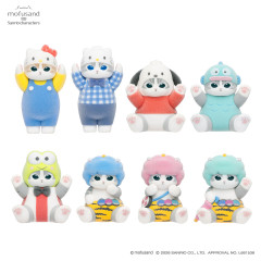 Japan Mofusand × Sanrio Fluffy Flock Figure Box Set - Vol.1