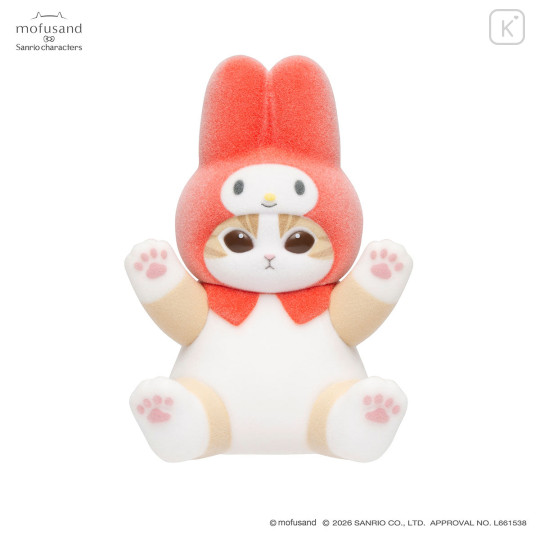 Japan Mofusand × Sanrio Fluffy Flock Figure Box Set - Vol.2 - 6