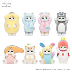 Japan Mofusand × Sanrio Fluffy Flock Figure Box Set - Vol.3