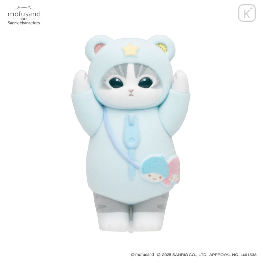 Japan Mofusand × Sanrio Fluffy Flock Figure Box Set - Vol.3 - 5