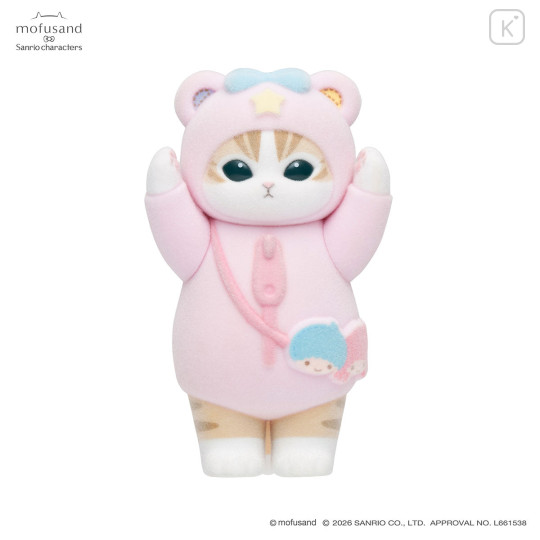 Japan Mofusand × Sanrio Fluffy Flock Figure Box Set - Vol.3 - 6