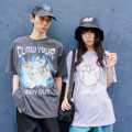 Japan Mofusand T-Shirt (M) - Meow N Roll Purple - 4