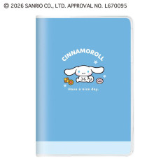 Japan Sanrio B6 Monthly Schedule Book - Characters Blue 2027