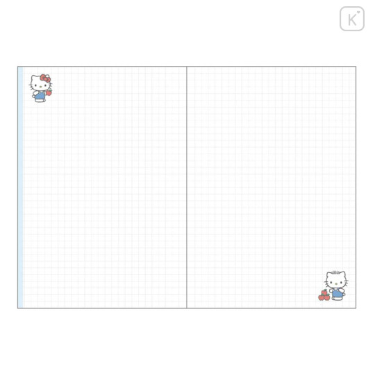 Japan Sanrio B6 Monthly Schedule Book - Characters Blue 2027 - 4