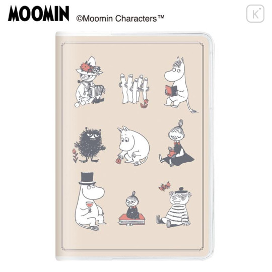 Japan Moomin B6 Monthly Schedule Book - Moomin : Characters Beige 2027 - 1