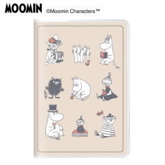 Japan Moomin B6 Monthly Schedule Book - Moomin : Characters Beige 2027