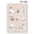 Japan Moomin B6 Monthly Schedule Book - Moomin : Characters Beige 2027 - 2