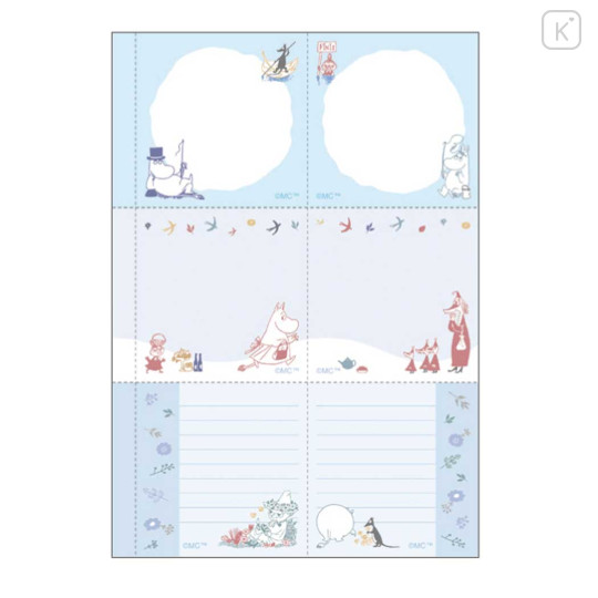Japan Moomin B6 Monthly Schedule Book - Little My : Pink Red 2027 - 5