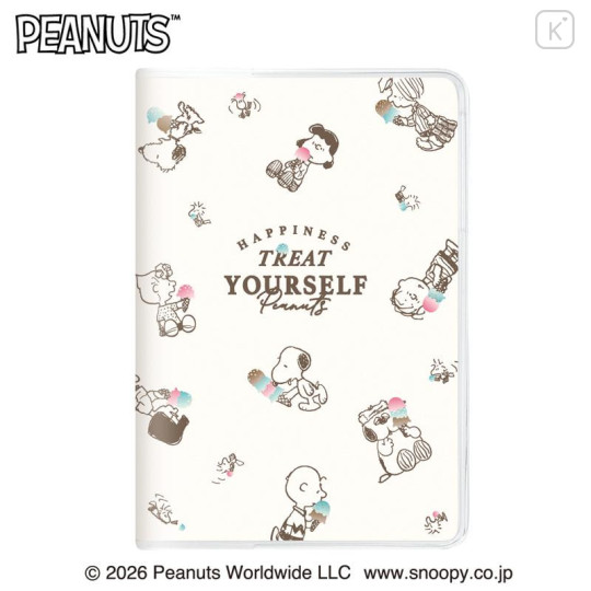 Japan Peanuts B6 Monthly Schedule Book - Snoopy : Kids Ice Cream 2027 - 1