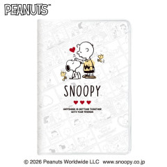 Japan Peanuts B6 Monthly Schedule Book - Snoopy : Love Charlie 2027