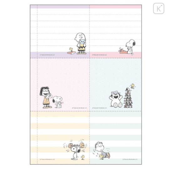 Japan Peanuts B6 Monthly Schedule Book - Olaf & Snoopy : Love 2027 - 5