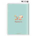 Japan Peanuts B6 Monthly Schedule Book - Snoopy & Woodstock : Happiness Turquoise 2027 - 2