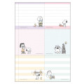 Japan Peanuts B6 Monthly Schedule Book - Snoopy & Woodstock : Happiness Turquoise 2027 - 5