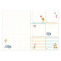 Japan Disney B6 Monthly Schedule Book - Winnie the Pooh : Friends Sky 2027 - 3