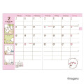 Japan Chiikawa B6 Planner Monthly & Weekly Schedule Book - Chiikawa : I Ate Too Much 2027 - 2
