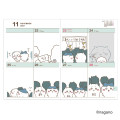 Japan Chiikawa B6 Planner Monthly & Weekly Schedule Book - Chiikawa : I Ate Too Much 2027 - 4