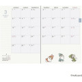 Japan Mofusand B6 Planner Monthly & Weekly Schedule Book - Play with Cat 2027 - 2