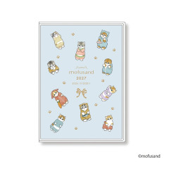 Japan Mofusand B6 Planner Monthly & Weekly Schedule Book - Pajama Cat 2027