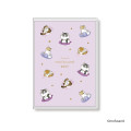 Japan Mofusand A6 Planner Monthly Schedule Book - Flower Cat Purple 2027 - 1