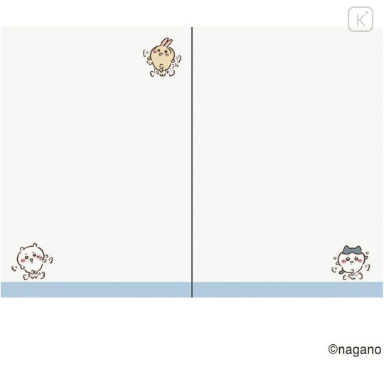 Japan Chiikawa B6 Planner Monthly Schedule Book - Chiikawa & Hachiware & Usagi : Study Space 2027 - 4