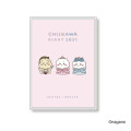 Japan Chiikawa B6 Planner Monthly Schedule Book - Chiikawa & Hachiware & Usagi : Prince & Princess 2027 - 1